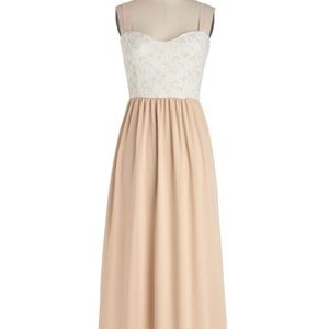 Mod Cloth Almond ever wanted maxi dress